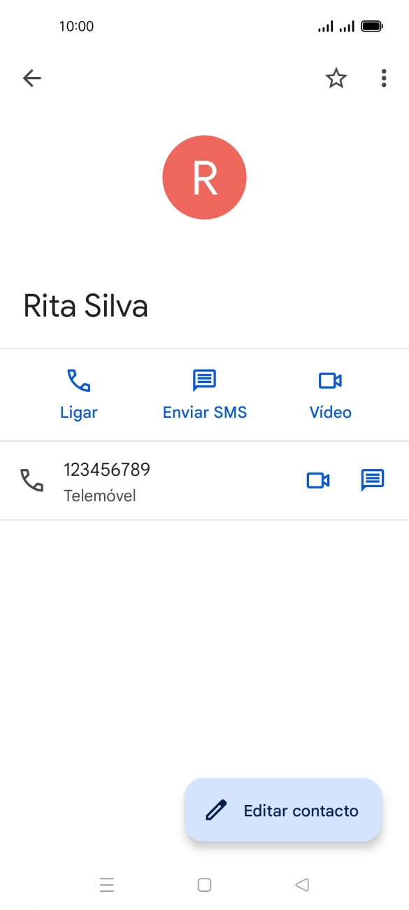Prima a tecla de início para terminar e voltar ao ecrã inicial.