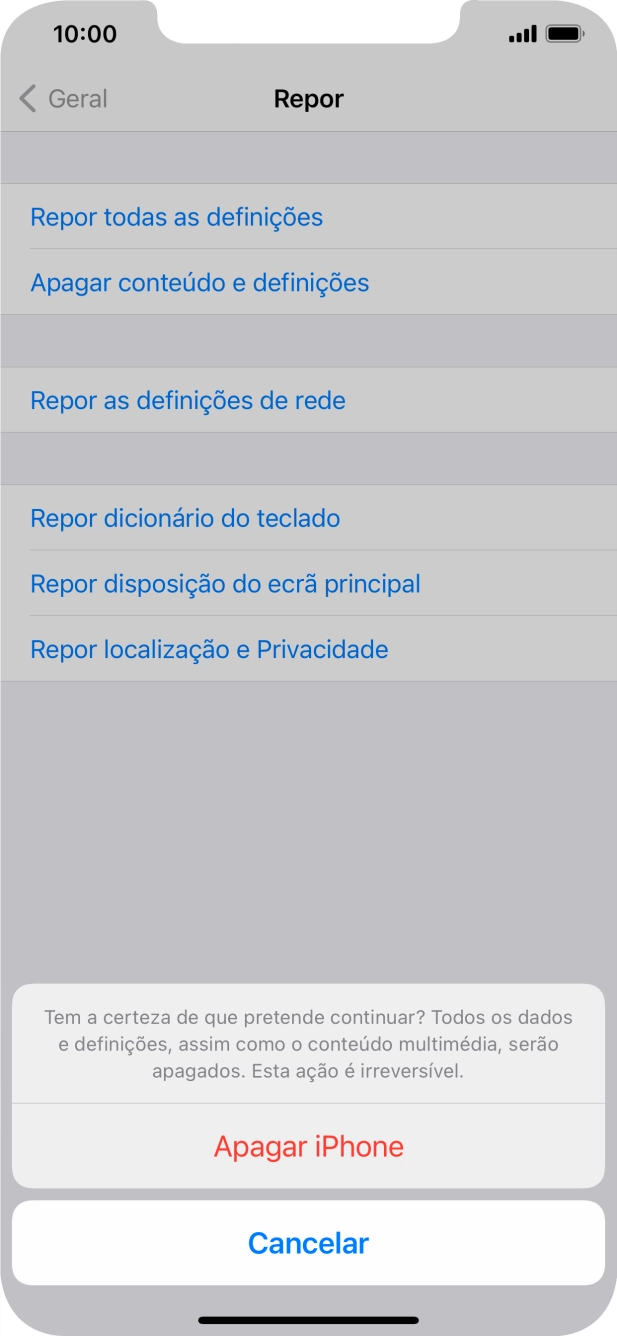Prima Apagar iPhone.