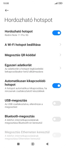 A befejezéshez, és ahhoz, hogy visszatérhess a főképernyőhöz, nyomd meg a főgombot.