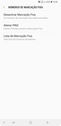 Prima Desactivar Marcação Fixa.