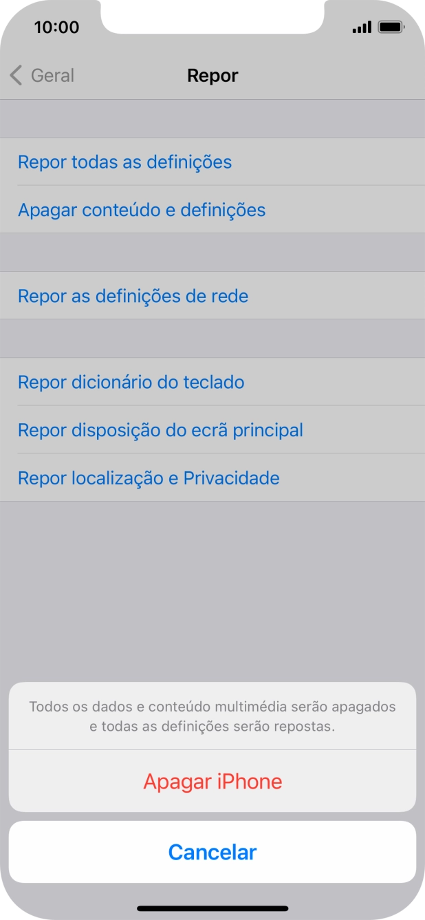 Prima Apagar iPhone.