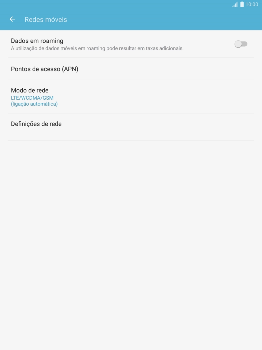 Prima Pontos de acesso (APN).