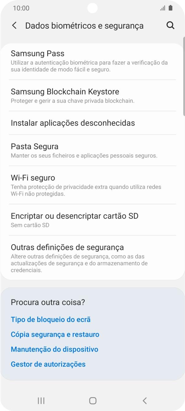 Prima Outras definições de segurança.
