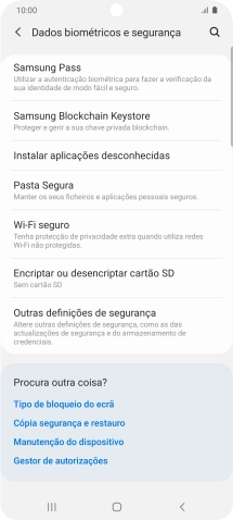 Prima Outras definições de segurança.