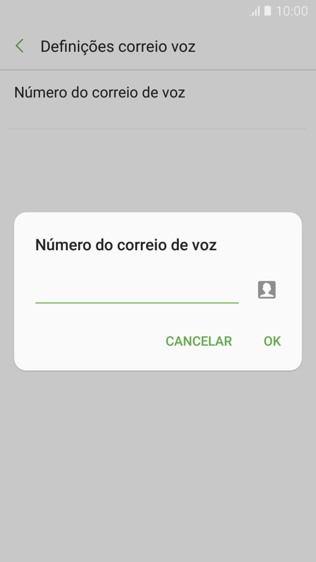 Introduza 123 e prima OK.