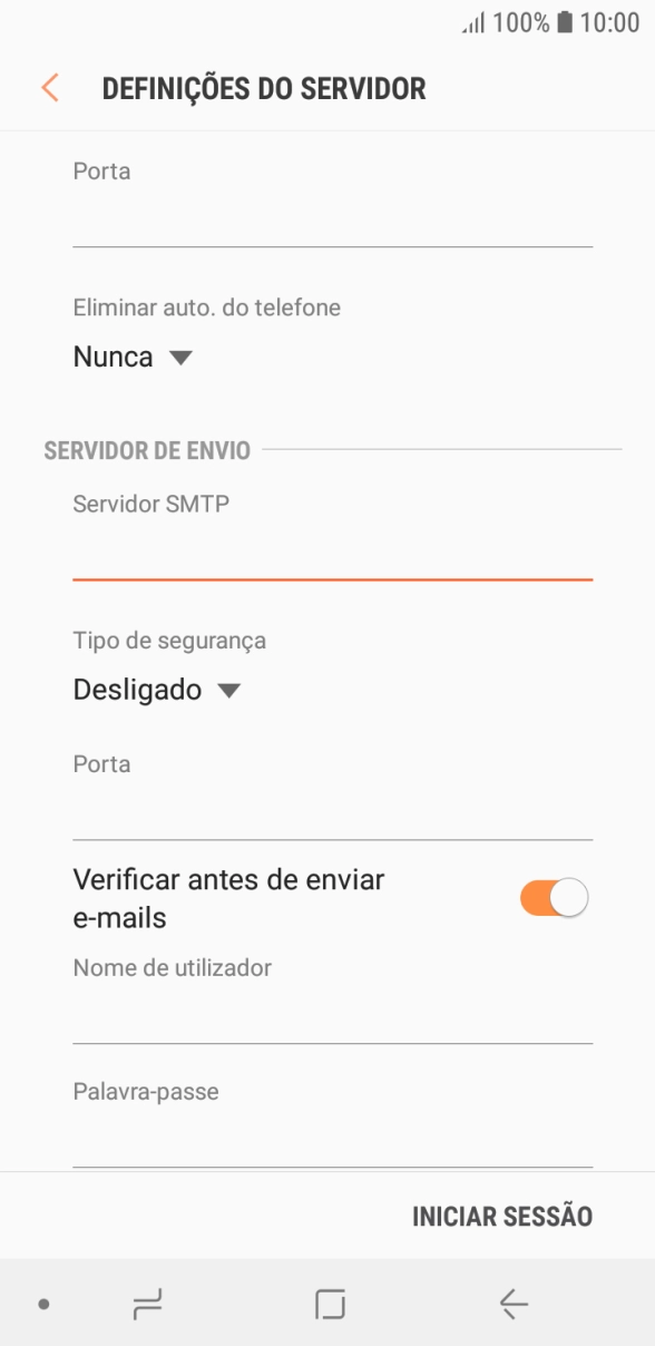 Prima a lista suspensa sob 