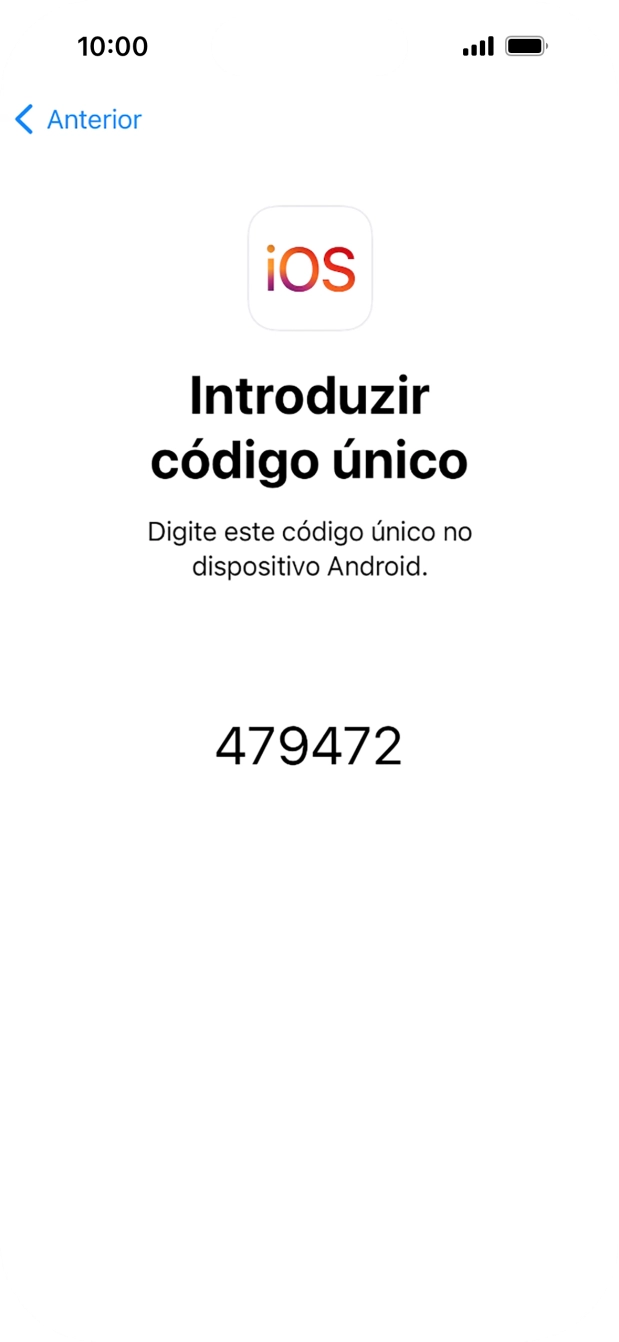 Siga as indicações no ecrã e na app 