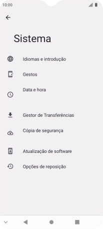 Prima Opções de reposição.