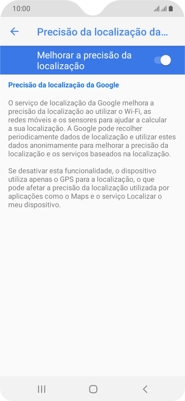 Se premir o indicador junto a 