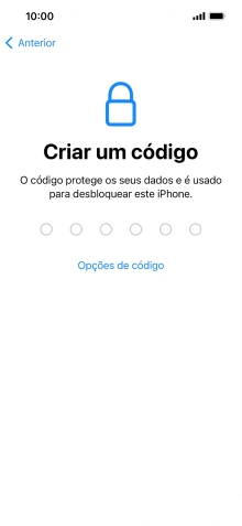 Prima Opções de código.
