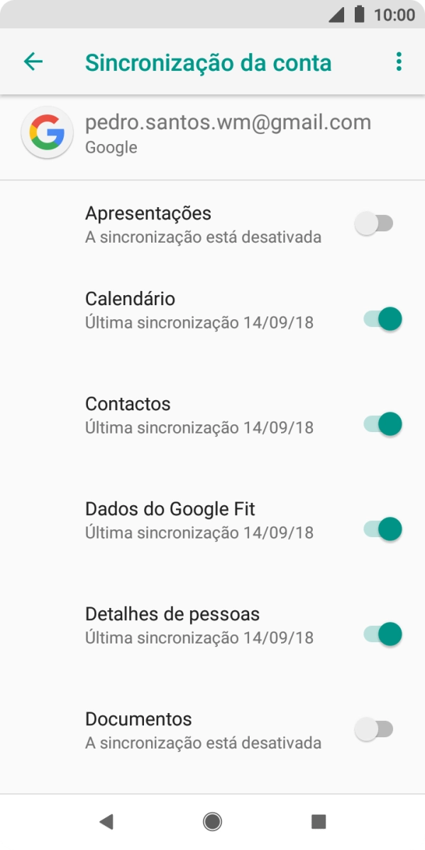 Prima a tecla de início para terminar e voltar ao ecrã inicial.