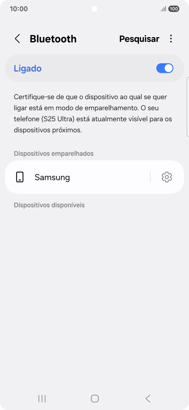 Prima a tecla de início para terminar e voltar ao ecrã inicial.