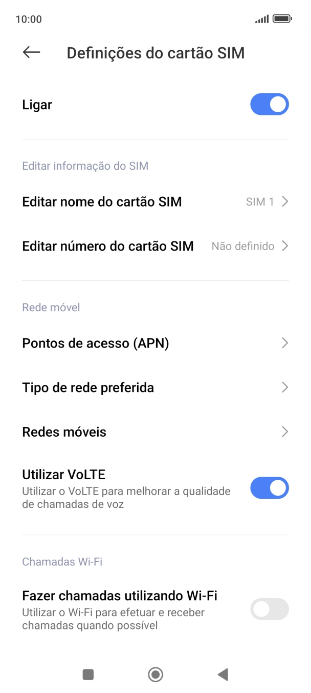 Prima Pontos de acesso (APN).