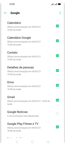 Prima a tecla de início para terminar e voltar ao ecrã inicial.