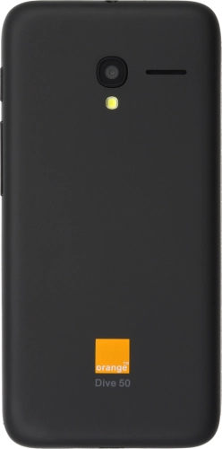 Imagen 2: Vista posterior del Orange Dive 50 - Black