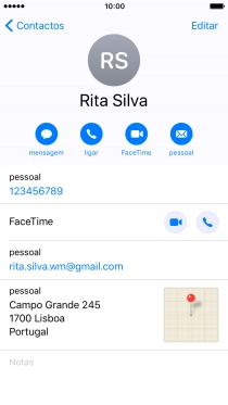 Prima o número pretendido.