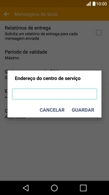 Introduza +351911616161 e prima GUARDAR.