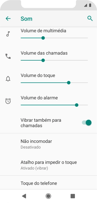 Prima Toque do telefone.