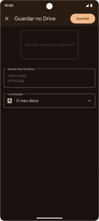 Prima o campo sob 
