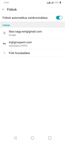 A befejezéshez, és ahhoz, hogy visszatérhess a főképernyőhöz, nyomd meg a főgombot.
