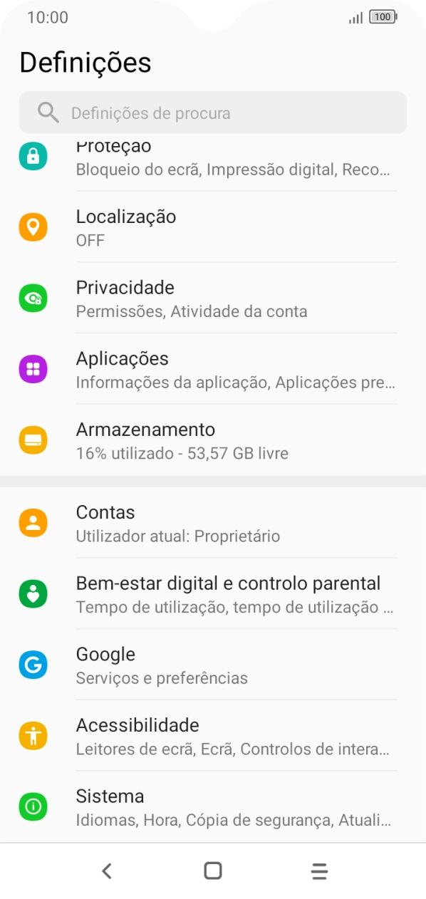 Prima Localização.