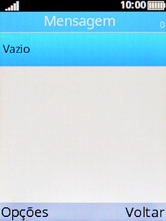 Prima a tecla de seleção esquerda.