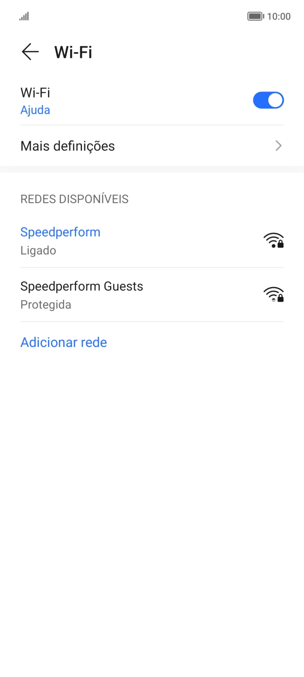 Para voltar ao ecrã inicial, deslize o dedo de baixo para cima a partir da base do ecrã.