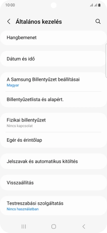 Válaszd a Visszaállítás lehetőséget.