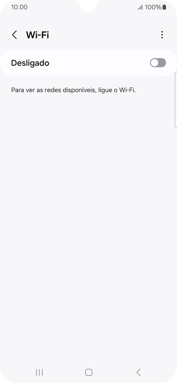 Prima o indicador para ativar a função.
