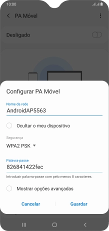 Prima o campo sob 