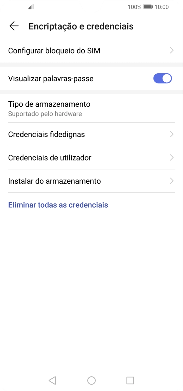 Prima Configurar bloqueio do SIM.