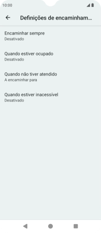 Prima a tecla de início para terminar e voltar ao ecrã inicial.