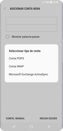 Prima Conta IMAP.