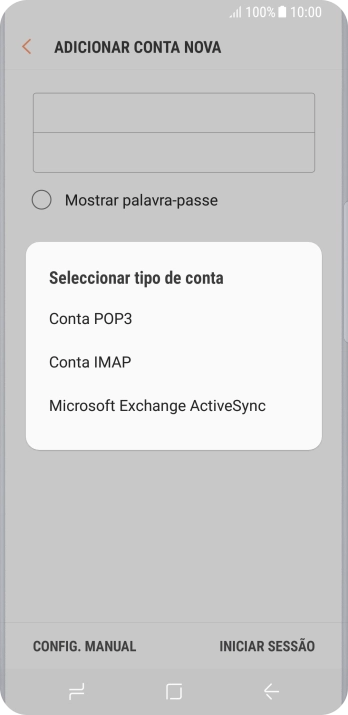 Prima Conta IMAP.