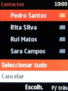 Escolha Seleccionar tudo.