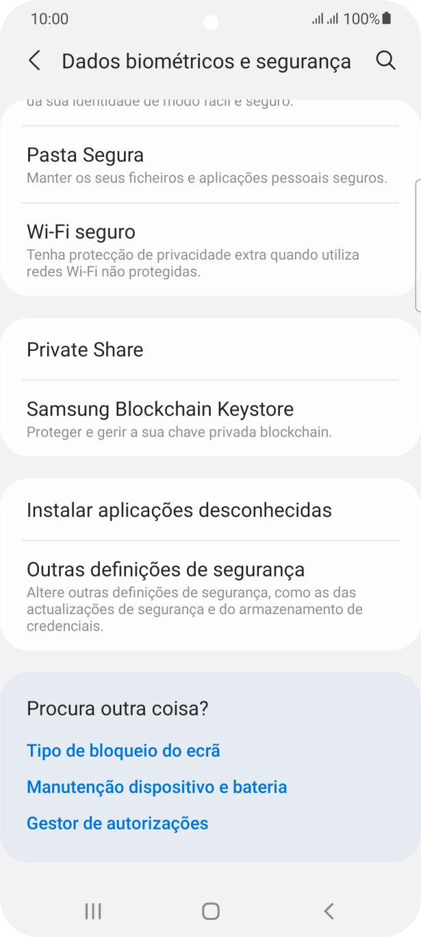 Prima Outras definições de segurança.