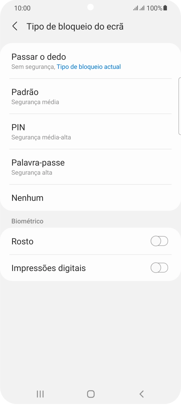 Prima Impressões digitais.