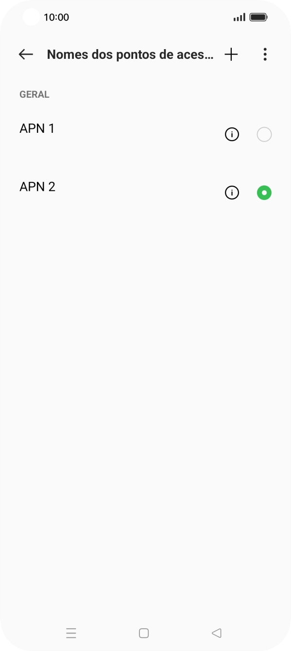 Prima a tecla de início para terminar e voltar ao ecrã inicial.
