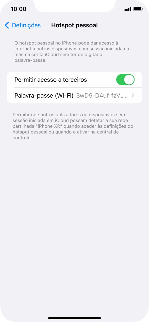 Para voltar ao ecrã inicial, deslize o dedo de baixo para cima a partir da base do ecrã.