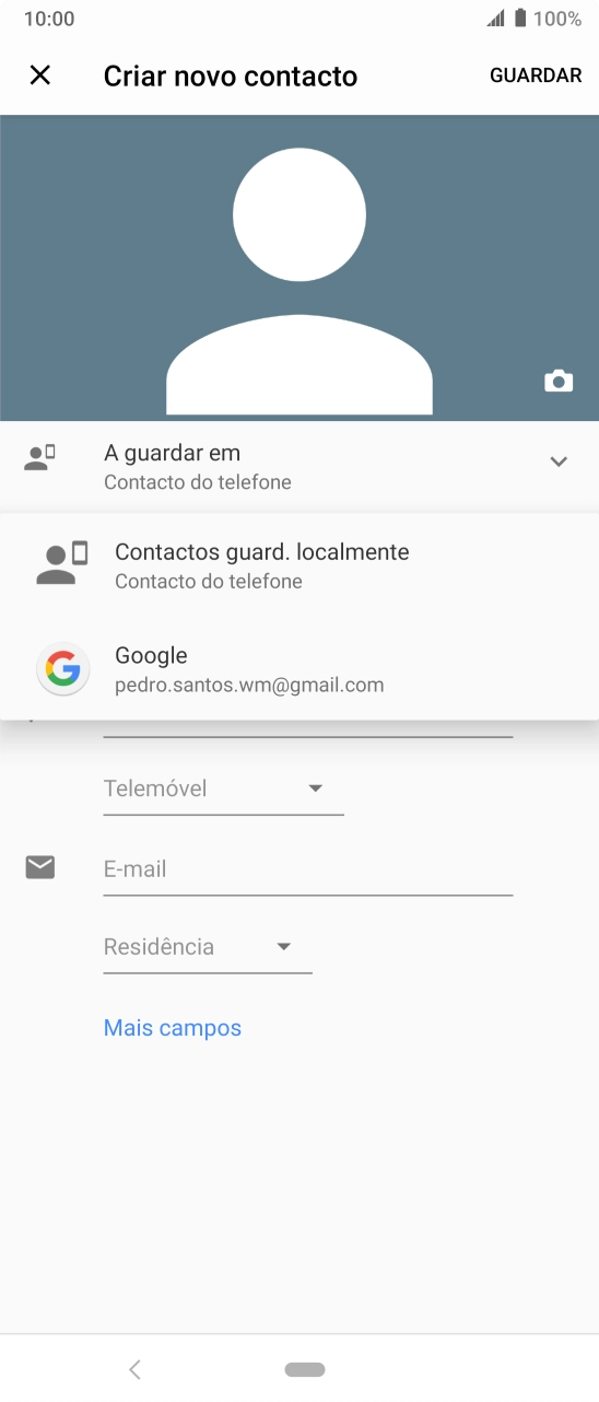 Prima Contactos guard. localmente.