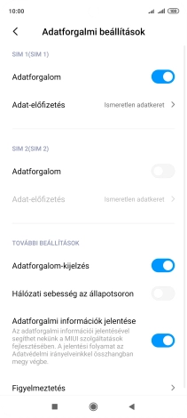 A befejezéshez, és ahhoz, hogy visszatérhess a főképernyőhöz, nyomd meg a főgombot.