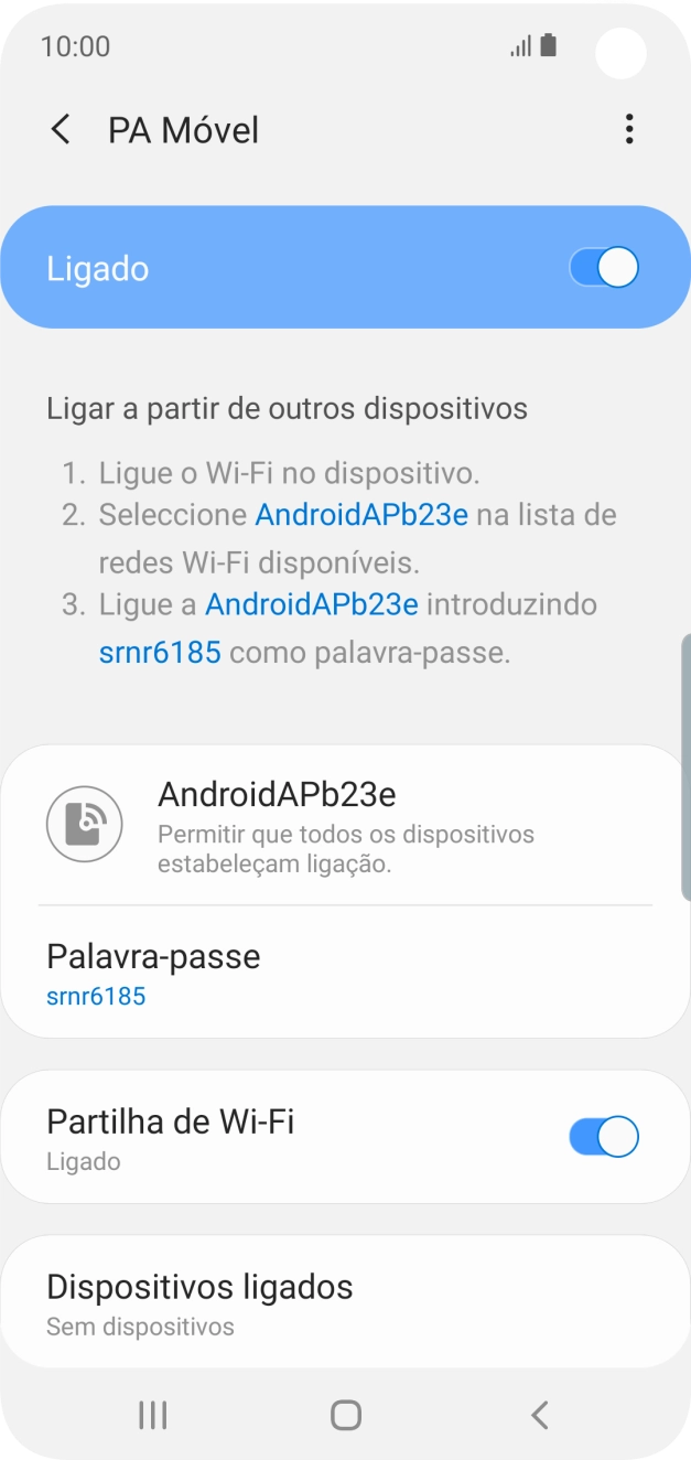 Prima a tecla de início para terminar e voltar ao ecrã inicial.