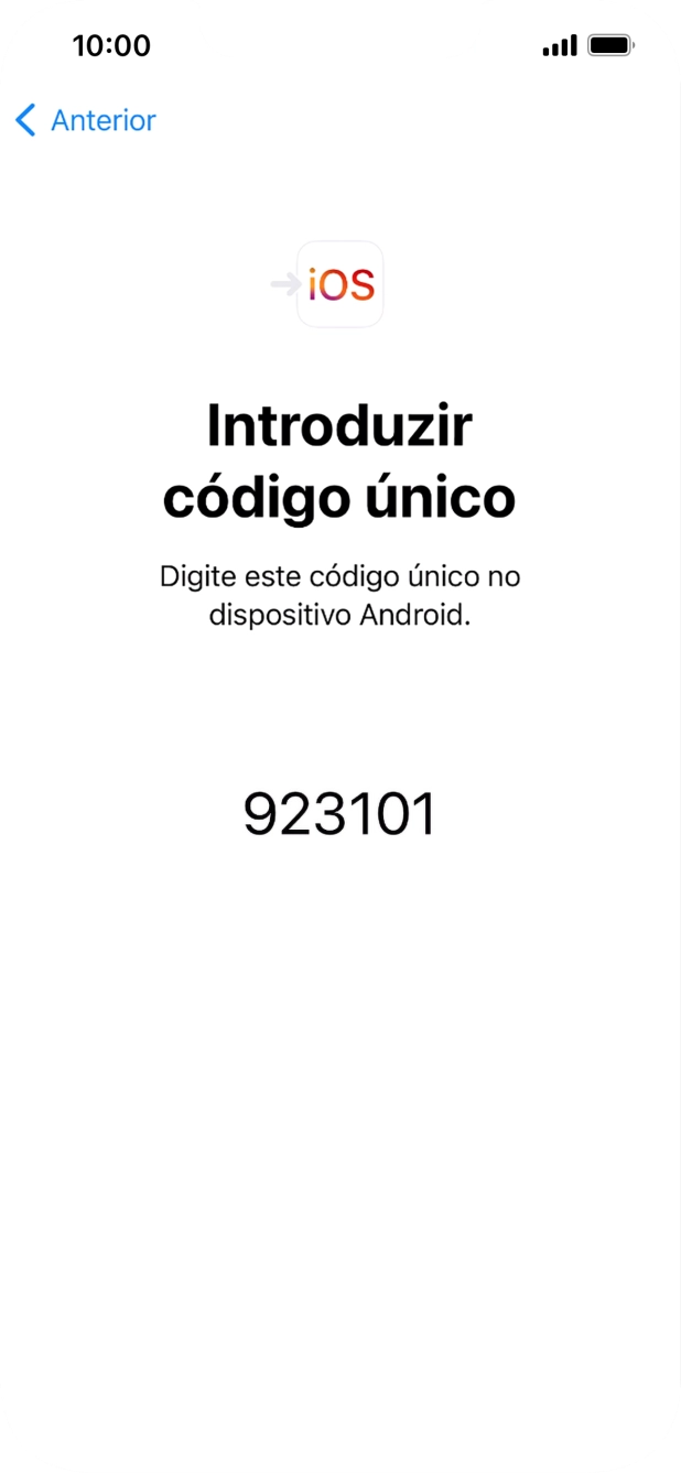 Siga as indicações no ecrã e na app 