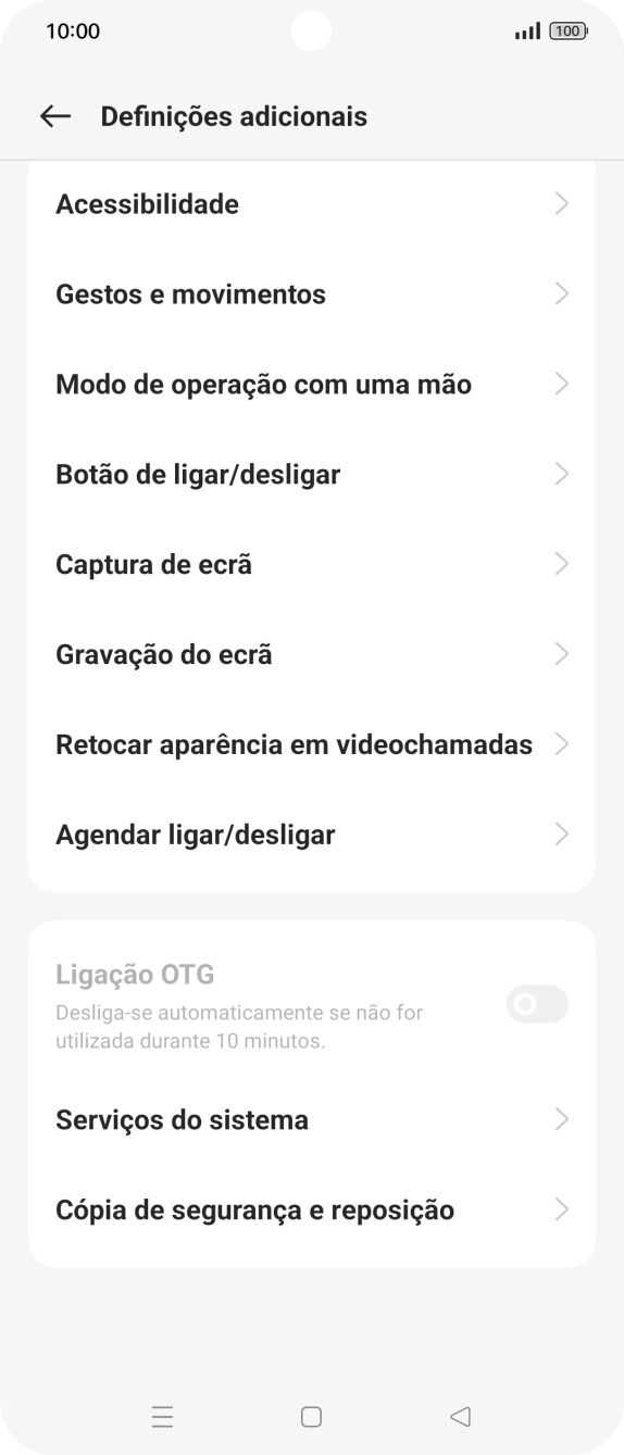 Prima Cópia de segurança e reposição.