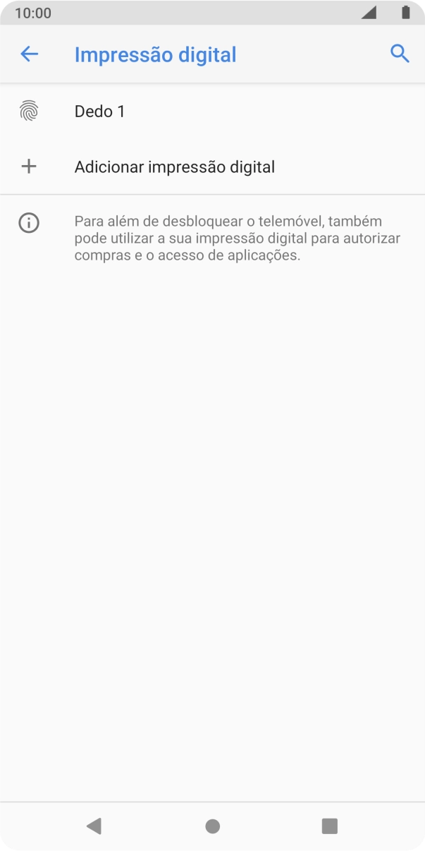 Prima a tecla de retrocesso.