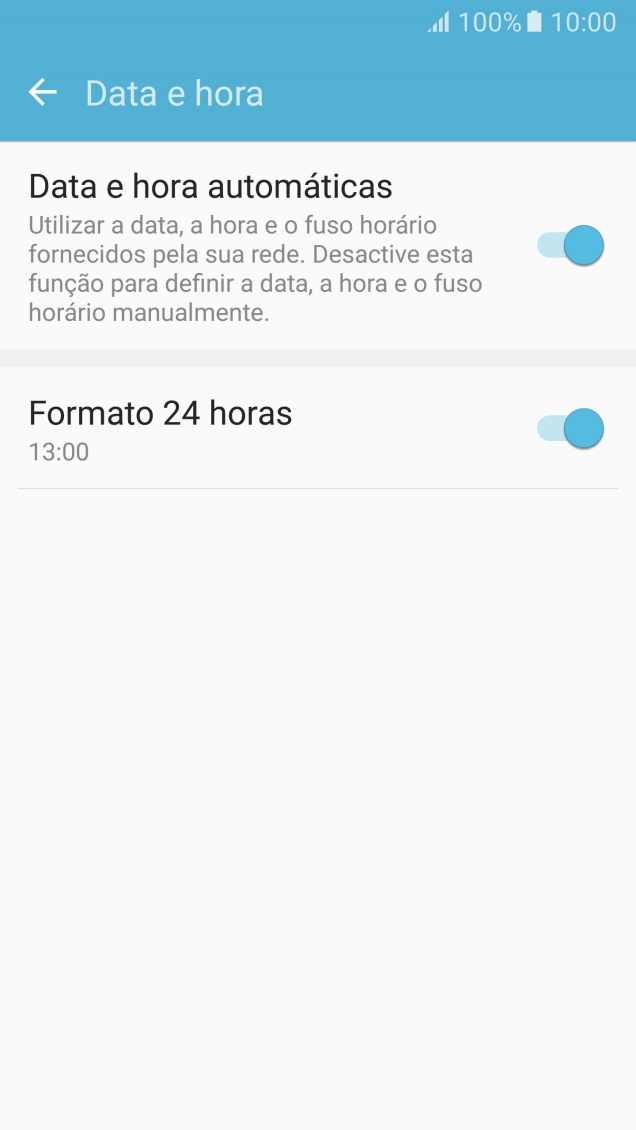 Prima a tecla de início para terminar e voltar ao ecrã inicial.