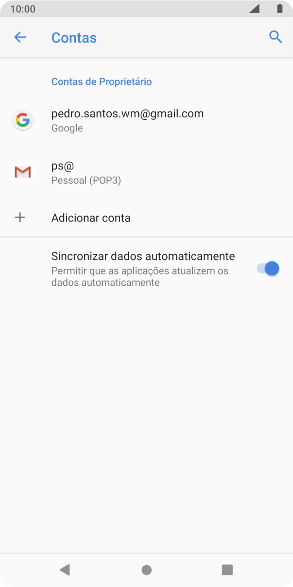 Prima a tecla de início para terminar e voltar ao ecrã inicial.