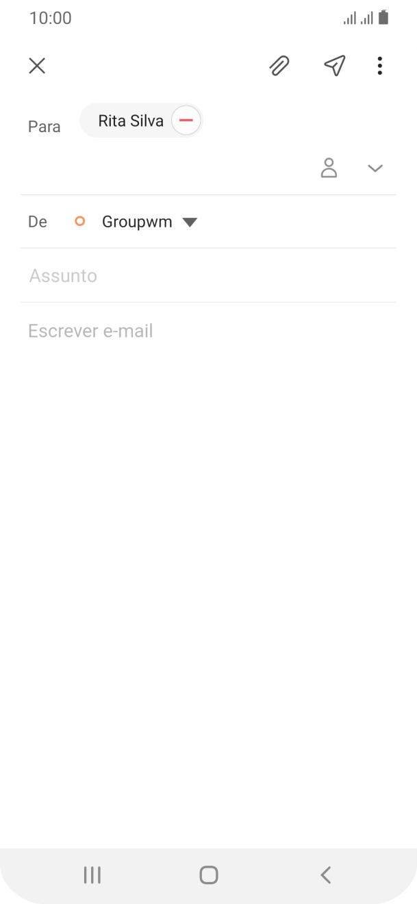 Prima Assunto e introduza o assunto pretendido.