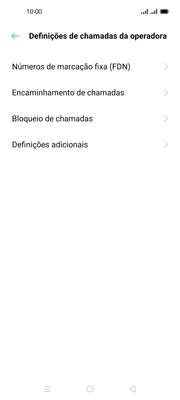 Prima Encaminhamento de chamadas.