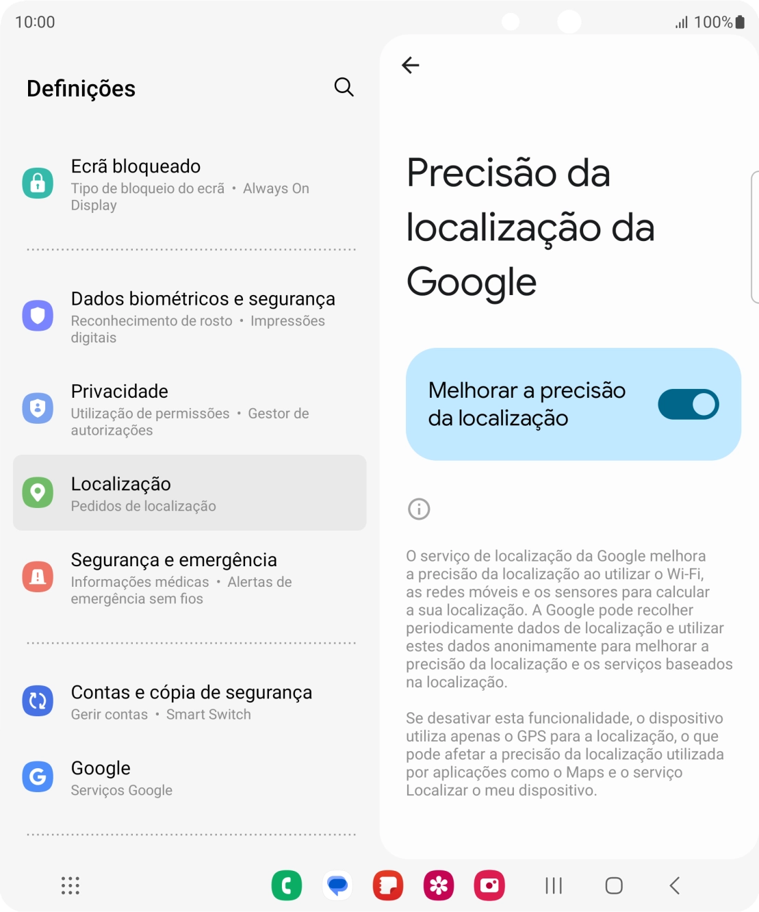 Prima o indicador junto a 